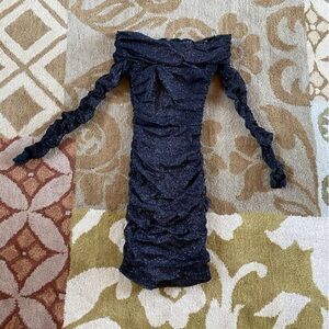 Windsor Midnight Sparkle Long Sleeve Dress